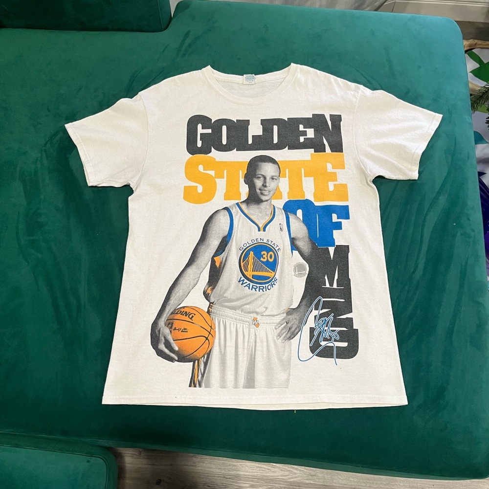 Steph Curry Large Print Tee Shirt